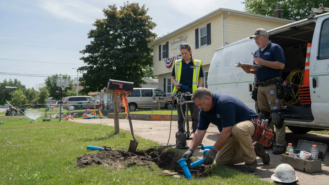Slab Leak Repair in Martinsville, OH near me